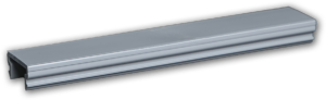 CAPOT CACHE VIS POUR LISSE DE PROTECTION WP100 - WPC 100 - GRIS